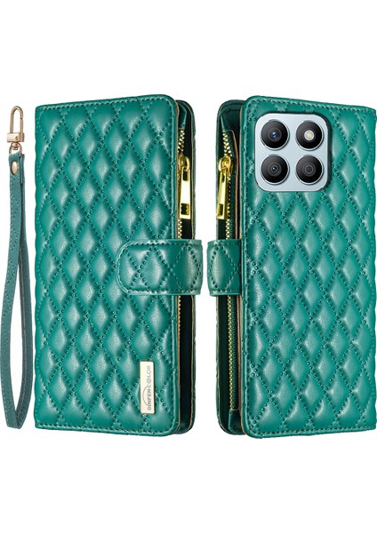 Honor X8B 4g Pu Deri Çanta Fermuarı Cep Telefonu Kapağı (Yurt Dışından)