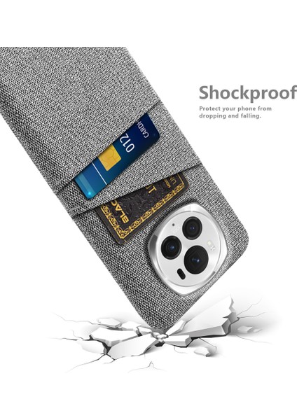 Honor Magic6 Pro 5g Kumaş Doku Telefon Kılıfı Çift Kart Tutucu Pc Kapağı (Yurt Dışından) fırsatları