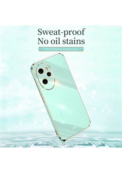 Honor 100 Pro 5g Elektrokaplatma Anti-Drop Telefon Kılıfı (Yurt Dışından)