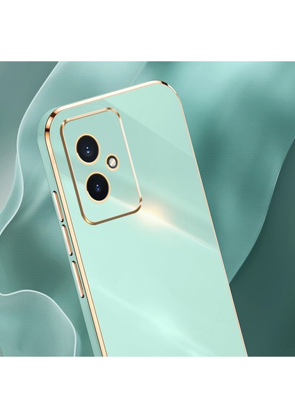 Honor 100 5g Elektraplatma Altın Edge Tam Kamera Tpu Kılıfı (Yurt Dışından)