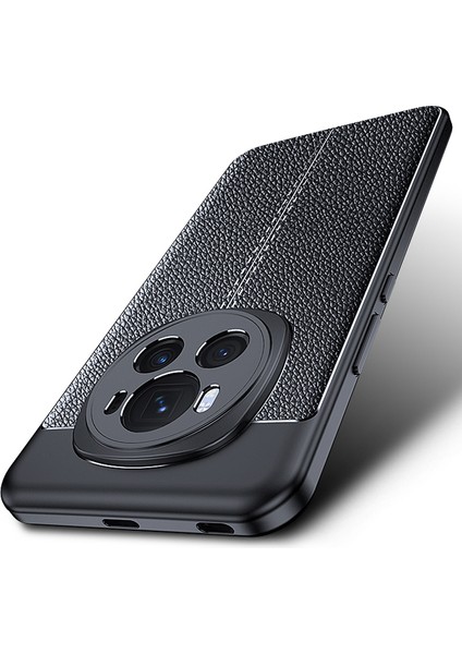 Honor Magic6 5g Tpu Case Litchi Doku Telefon Geri Kapak Koruyucu (Yurt Dışından) fiyatları
