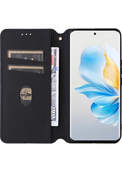 Honor 100 5g Watherlet Telefon Kapağı Deri Kılıf (Yurt Dışından)