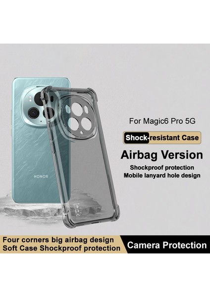 Honor Magic6 Pro 5g Kabuk Ince Fit Telefon Kapağı Tpu Kılıfı (Yurt Dışından)