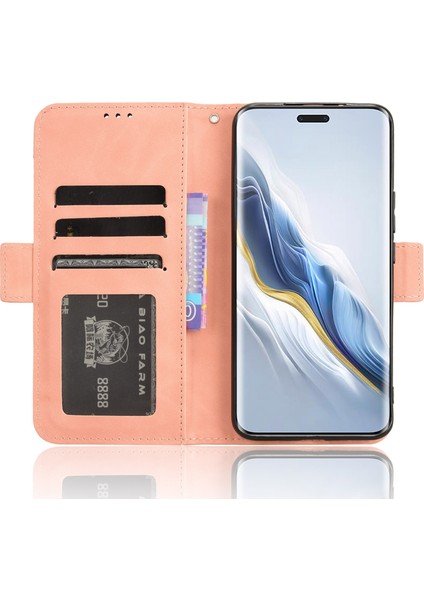 Honor Magic6 Pro 5g Stand Çok Kart Yuvası Kılıfı (Yurt Dışından)