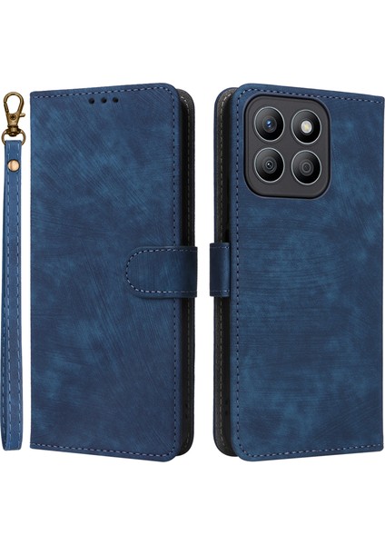 Honor X8B 4g Cüzdan Kılıfı Deri Telefon Kapağı (Yurt Dışından)