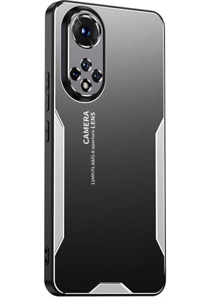 Honor 50 Metal+Tpu+Pc Kapak Kamera Lens Koruması Telefon Kılıfı (Yurt Dışından)
