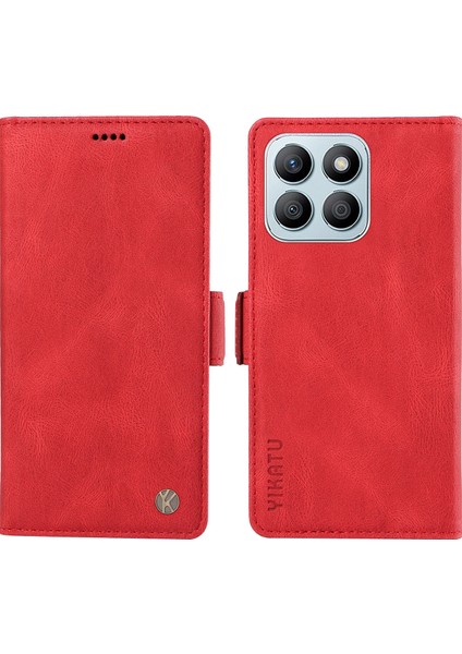 Honor X8B 4g Telefon Kapağı Cilt Touch Deri Cüzdan Kılıfı (Yurt Dışından)