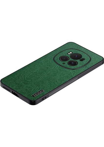 Honor Magic6 Pro 5g Geri Kılıf Pu +Pc +Tpu Telefon Koruyucu Kapak (Yurt Dışından)