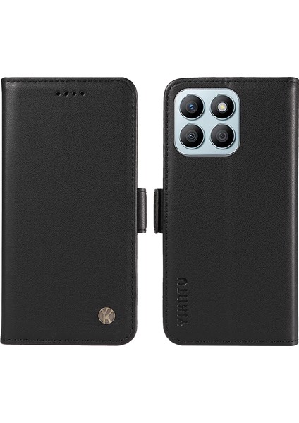 Honor X8B 4g Yan Manyetik Toka Cüzdan Kapağı (Yurt Dışından)