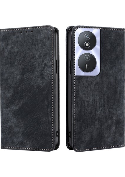 Honor Play 50 Plus 5g / Play 8t 5g Pu Deri Kapak Flip Stand Telefon Kılıfı (Yurt Dışından)