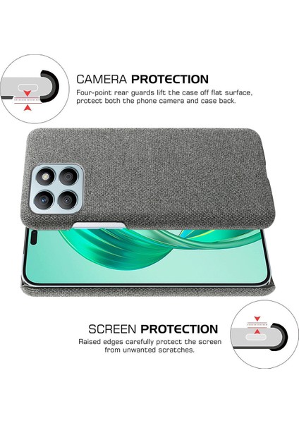 Honor X8B 4g Kumaş Kumaş Doku Koruyucu Arka Kapak (Yurt Dışından) indirimleri