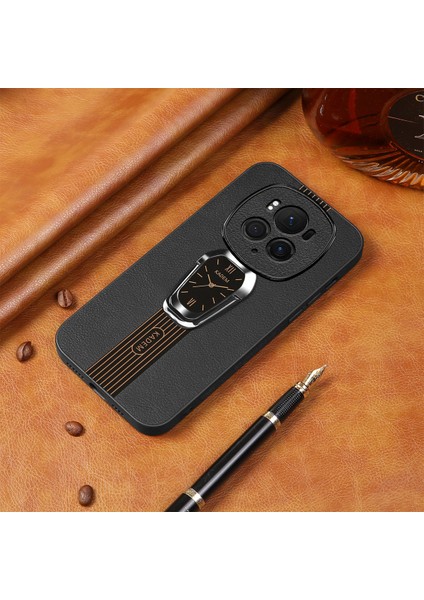 Honor Magic6 Pro 5g Pu+Tpu+Akrilik Şok Geçirmez Kapak (Yurt Dışından)
