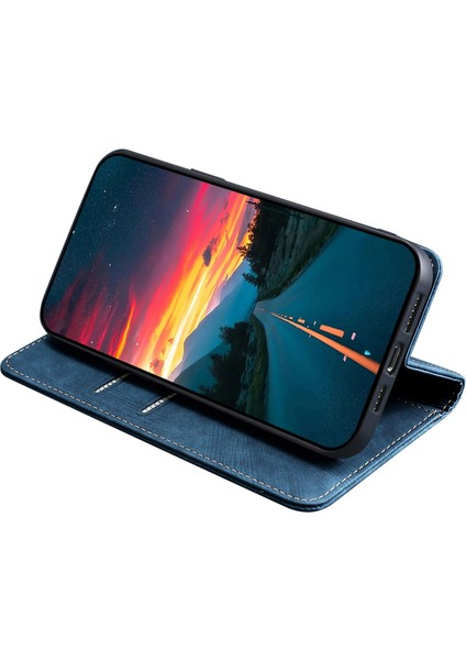 Honor Play 50 Plus 5g / Play 8t 5g Pu Deri Kapak Flip Stand Telefon Kılıfı (Yurt Dışından)