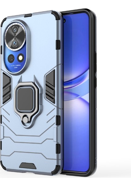 Huawei Nova 12 Pro 5g Yüzük Kickstand Pc Tpu Damla Geçirmez Telefon Kapağı (Yurt Dışından)