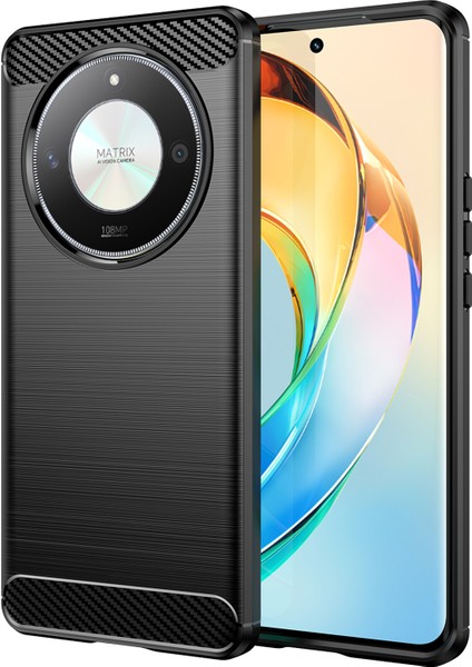 Honor Magic6 Lite 6 Lite 5g / X9B 5g Karbon Fiber Doku Kılıf Anti Dütle Tpu Telefon Kapağı (Yurt Dışından)