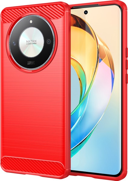 Honor Magic6 Lite 6 Lite 5g / X9B 5g Karbon Fiber Doku Kılıf Anti Dütle Tpu Telefon Kapağı (Yurt Dışından)