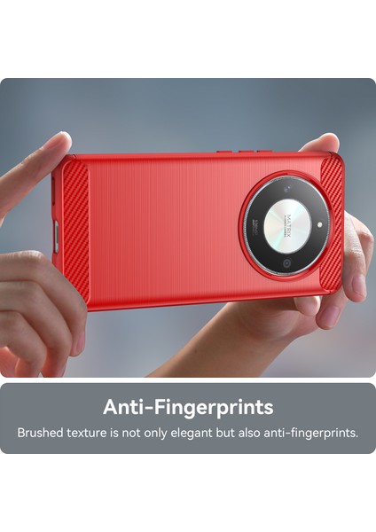 Honor Magic6 Lite 6 Lite 5g / X9B 5g Karbon Fiber Doku Kılıf Anti Dütle Tpu Telefon Kapağı (Yurt Dışından) fırsatları