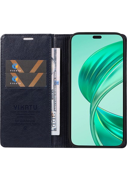 Honor X8B 4g Manyetik Kasa Litchi Doku Standı Telefon Kapağı (Yurt Dışından) fiyatları