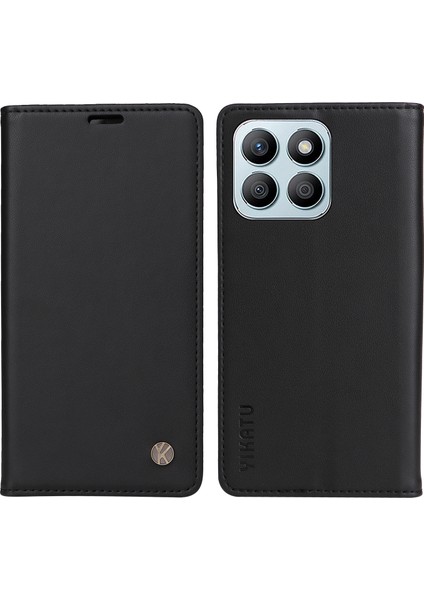 Honor X8B 4g Manyetik Kapanış Anti-Güz Cüzdan Kapağı (Yurt Dışından)