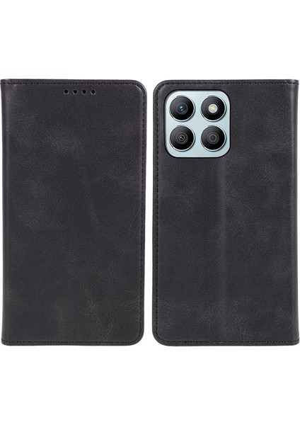 Honor X8B 4g Manyetik Kapanış Pu Deri Cüzdan Kapağı (Yurt Dışından)