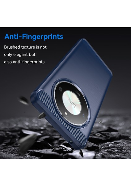 Honor Magic6 Lite 6 Lite 5g / X9B 5g Karbon Fiber Doku Kılıf Anti Dütle Tpu Telefon Kapağı (Yurt Dışından) modelleri