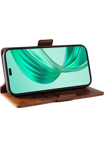Honor X8B 4g Deri Litchi Doku Cüzdan Kapağı (Yurt Dışından) modelleri