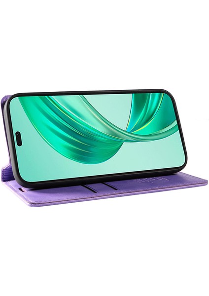Honor X8B 4g Manyetik Kasa Litchi Doku Standı Telefon Kapağı (Yurt Dışından) modelleri