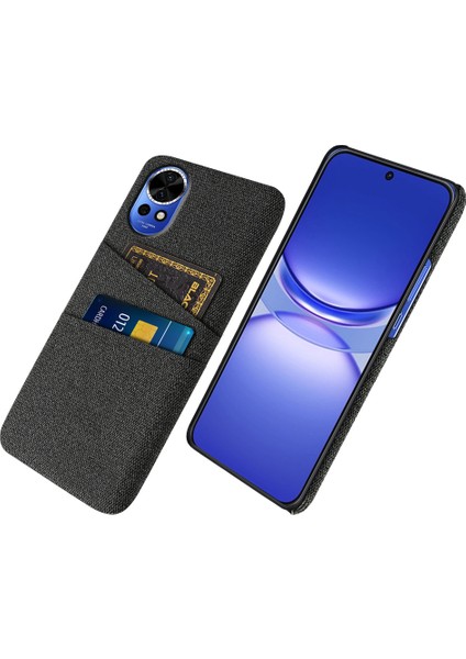 Huawei Nova 12 Pro 5g Kart Tutucu Telefon Kılıfı Bez Doku Pc Arka Kapak (Yurt Dışından)