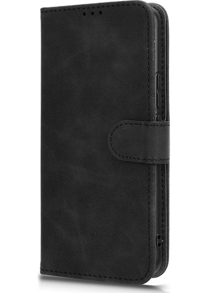 Honor Magic6 Pro 5g Cilt Dokunuşu Deri Kasa Cüzdan Folio Flip Telefon Kapağı (Yurt Dışından)