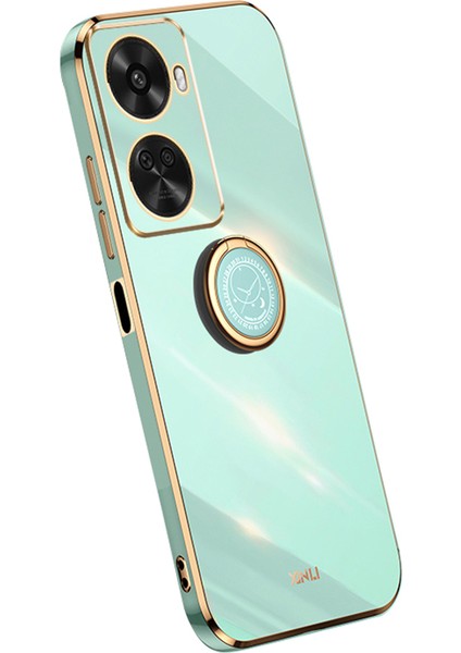 Huawei Nova 11 Se Elektroplatma Altın Kenar Kapağı Kickstand ile (Yurt Dışından)