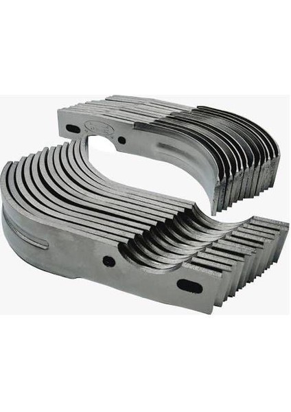 Federli Kaan Benzinli Çapa Makinası Çapa Bıçağı Takımı (24 cm - 24 Adet)