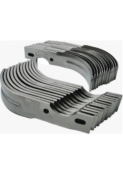Federli Taral Benzinli Çapa Makinası Çapa Bıçağı Takımı (26 cm - 24 Adet)