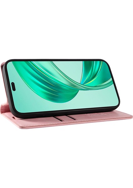 Honor X8B 4g Manyetik Kasa Litchi Doku Standı Telefon Kapağı (Yurt Dışından) modelleri