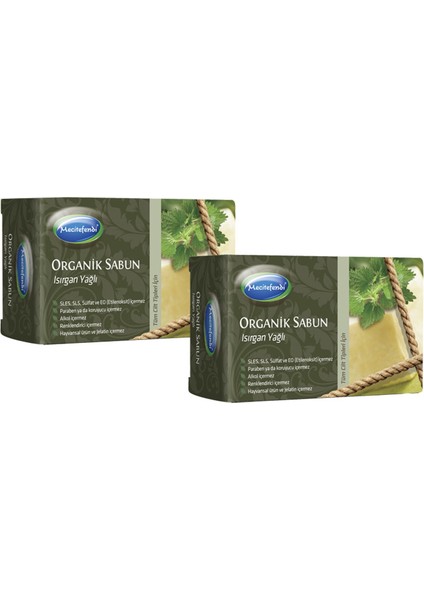 Isırgan Organik Sabun 125 gr 2 'li