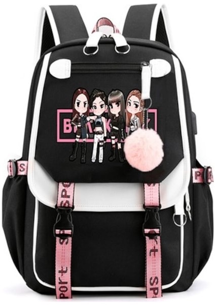 Blackpink Same Yıldız Sırt Çantası (Yurt Dışından)