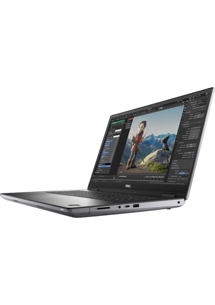 Precision M7780 XCTOP7780EMEA_VP1A1 I7-13850HX 32GB 1tbssd RTX3500 17.3" Fullhd W11P Taşınabilir Iş Istasyonu