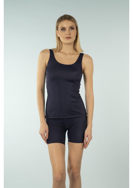 Şortlu Tankini Mayo - Lacivert fiyatları