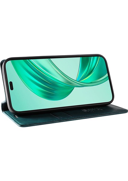 Honor X8B 4g Manyetik Kasa Litchi Doku Standı Telefon Kapağı (Yurt Dışından) modelleri