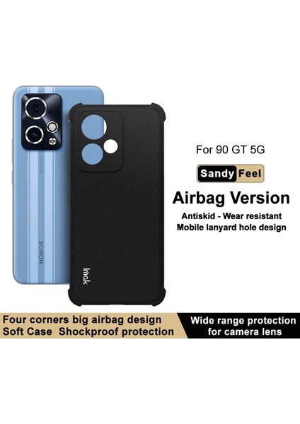 Honor 90 Gt 5g Tpu Kasası Mat Mat Enlik Drop-Roof Telefon Geri Kapak (Yurt Dışından) fiyatları