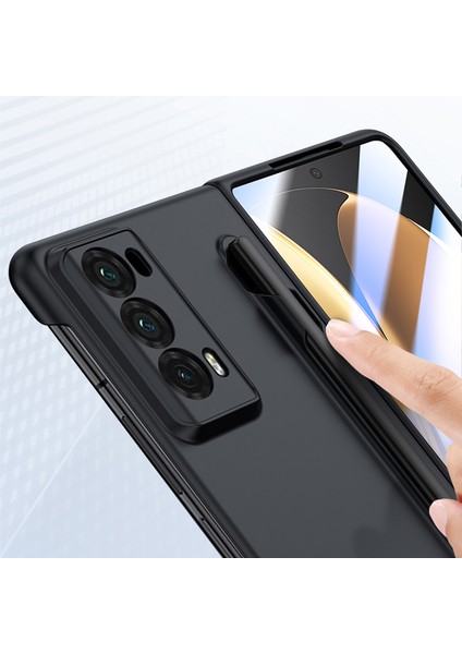 Honor Magic V2 5g Tüplü Cam Film ve Stylus ile Cilt Touch Telefon Kılıfı (Yurt Dışından)