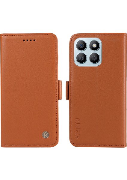 Honor X8B 4g Yan Manyetik Toka Cüzdan Kapağı (Yurt Dışından)