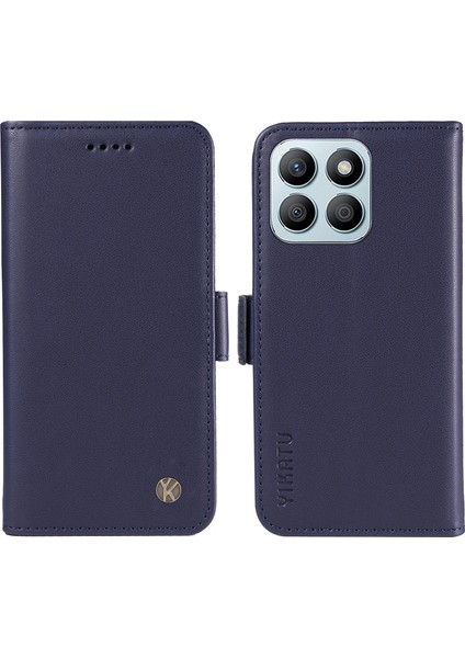 Honor X8B 4g Yan Manyetik Toka Cüzdan Kapağı (Yurt Dışından)