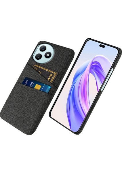 Honor X50I+ 5g Şok Geçirmez Telefon Kasa Kplus Yuvaları Kumaş Doku Pc Telefon Kapağı (Yurt Dışından)