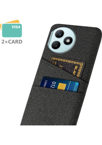 Honor X50I+ 5g Şok Geçirmez Telefon Kasa Kplus Yuvaları Kumaş Doku Pc Telefon Kapağı (Yurt Dışından) fiyatları