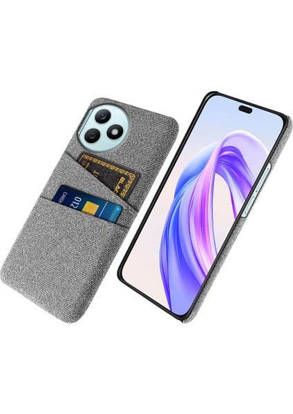 Honor X50I+ 5g Şok Geçirmez Telefon Kasa Kplus Yuvaları Kumaş Doku Pc Telefon Kapağı (Yurt Dışından)