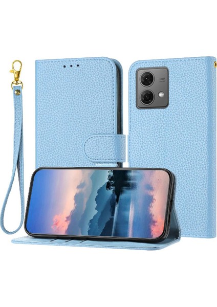 Motorola Moto Kenar 40 Neo Kart Yuvaları Tutucu Litch Desen Için Telefon Kılıfı (Yurt Dışından)