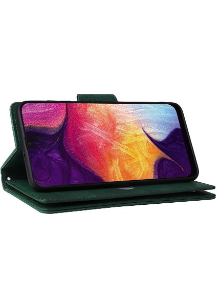 Samsung Galaxy A50/A50S/A30S Fermuar Cüzdan Kapak Manyetik Deri (Yurt Dışından) fırsatları