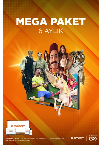 Go Mega 6 Aylık Dijital Abonelik Kodu