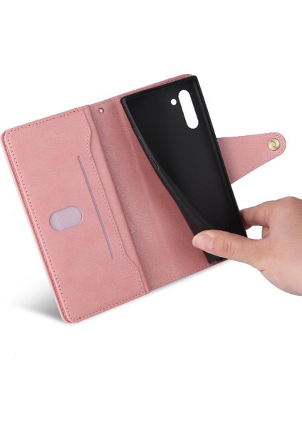 Samsung Galaxy Not 10 Için Kılıf Kart Tutucu Fermuar Cüzdan Kapak ile El (Yurt Dışından) fırsatları