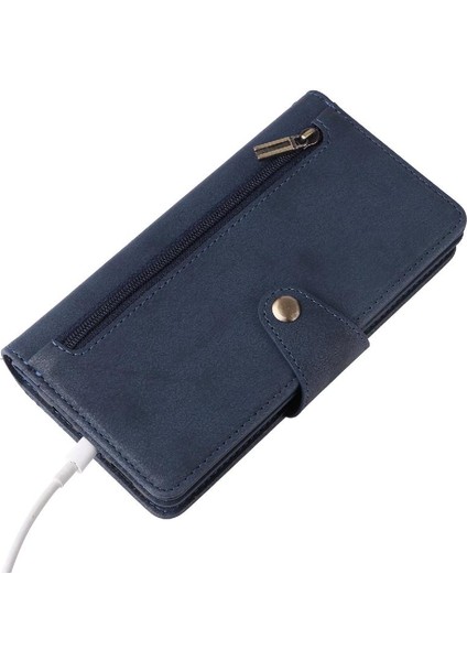 El Kayışı Fermuar Cüzdan Kapağı Manyetik ile Google Piksel 3A Için Kılıf (Yurt Dışından) modelleri